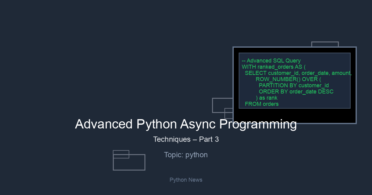 Advanced Python Async Programming Techniques – Part 3