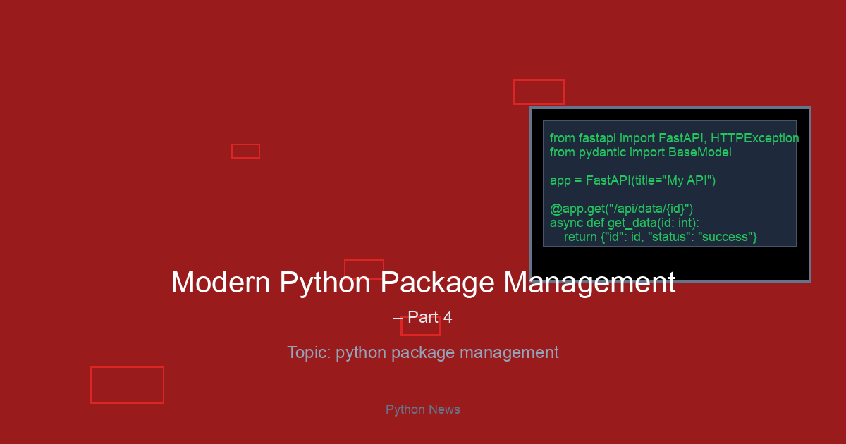 Modern Python Package Management – Part 4