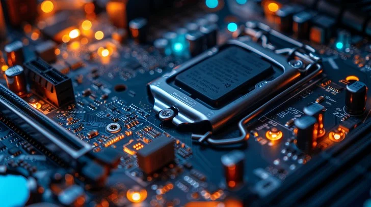 glowing CPU cores - Free Technological Core Power Image | Download at StockCake