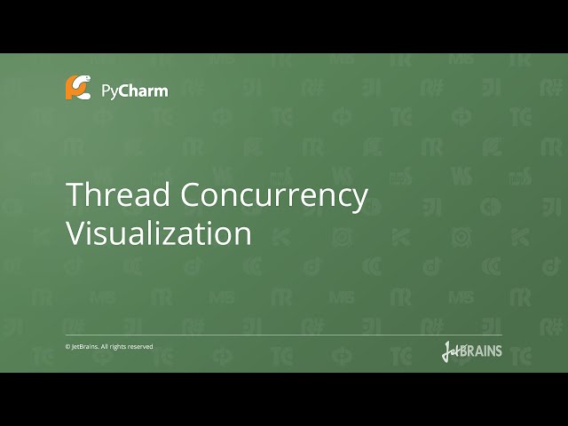 Python concurrency visualization - Thread Concurrency Visualization in PyCharm 5 - YouTube