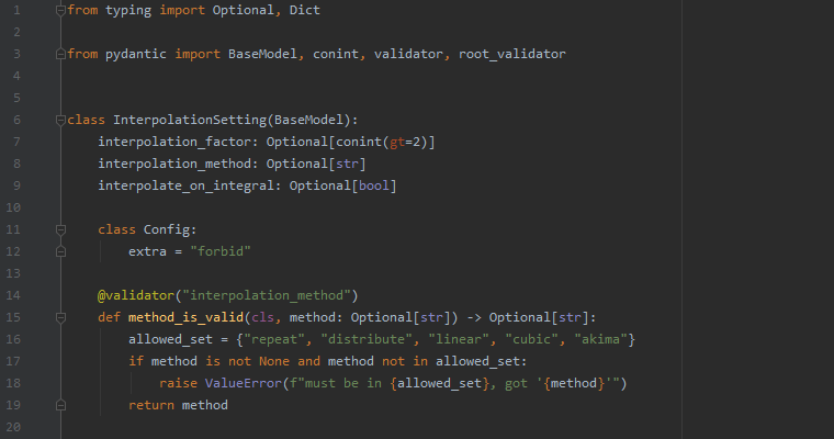Pydantic data validation - How we validate input data using pydantic – Data Science @ Statnett