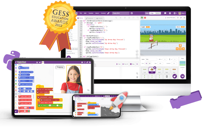 Python code 3D animation software - PictoBlox - Python and Block-Based AI Programming Software for Kids