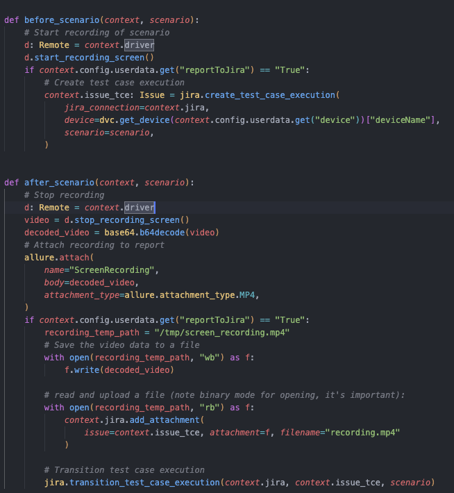 Python code on screen - Cannot record screen video with python and on real tv devices ...