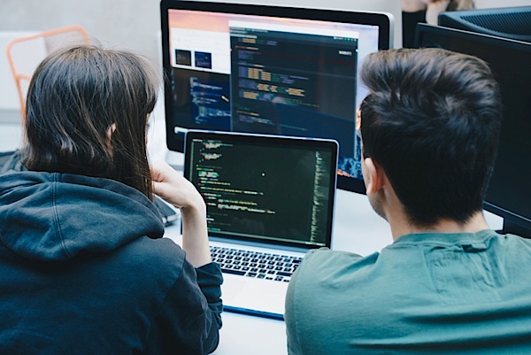 Cybersecurity developer at computer - What Is a Security Software Developer? | Skills and Career Paths