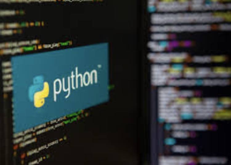 Python programming code on screen - Special Python workshop teaches scientists to make software for ...
