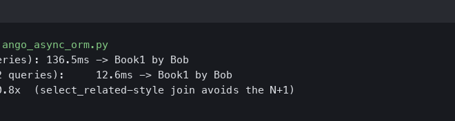 Django 5.2 async ORM aprefetch_related() Hit N+1 With select_related