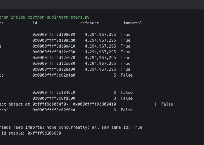 Inside CPython Sub-Interpreters: How Immortal Objects Share Memory Without the GIL